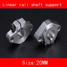 2piece/lot Aluminium fixed seat linear rail shaft 16mm 20mm SK16 SK20 Linear Rail Shaft horizontal Support 3d print CNC parts цена 2piece/lot Aluminium fixed seat linear rail shaft 16mm 20mm SK16 SK20 Linear Rail Shaft horizontal Support 3d print CNC parts цены онлайн