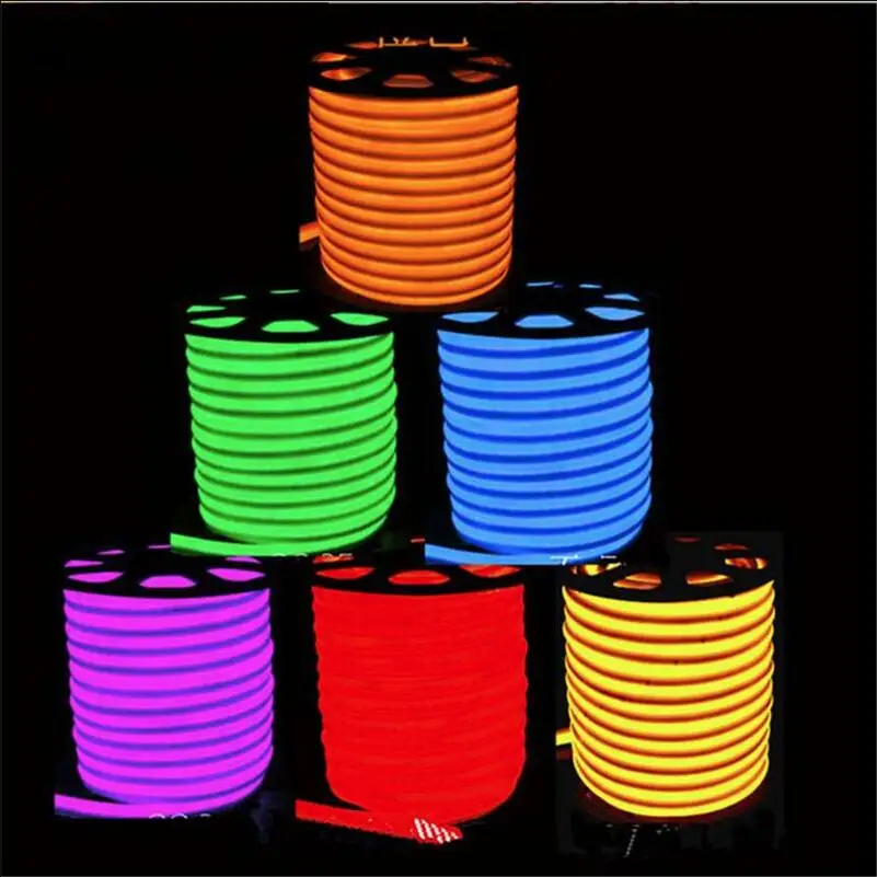 

LED Flex Neon Light of the hose lights home ceiling hotel signs modeling 110V 220V 12V 24V LED Neon Lights blue Free shipping