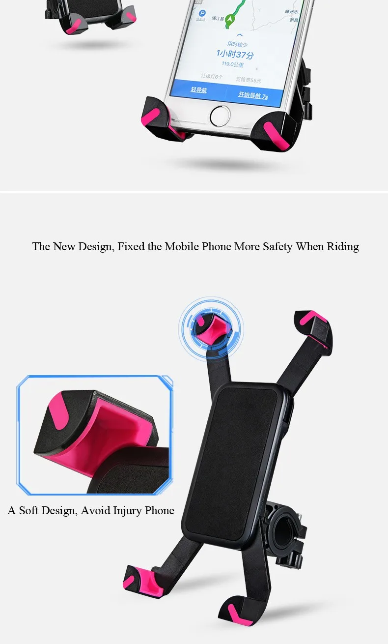 Discount RockBros 360 Degree Bicycle Bike Phone Holder Bag Cycling Handlebar Bag Accessories Smartphone Stand Cell Phone Bracket Support 3 Discount RockBros 360 Degree Bicycle Bike Phone Holder Bag Cycling Handlebar Bag Accessories Smartphone Stand Cell Phone Bracket Support 3