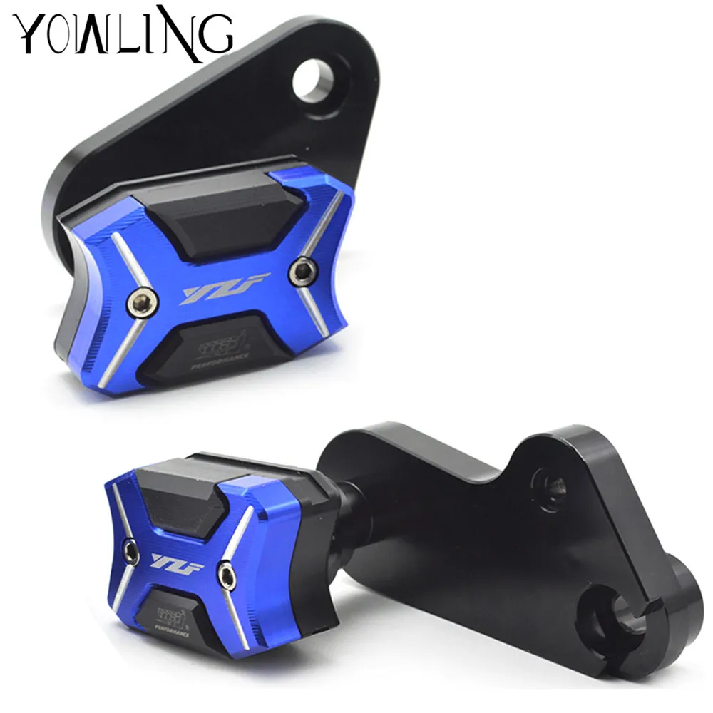 

For Yamaha YZF1000 R1 2009 2010 2011 2012 2013 2014 Motorbike Falling Protection Frame Aluminum Sliders Crash Protector YZF-R1