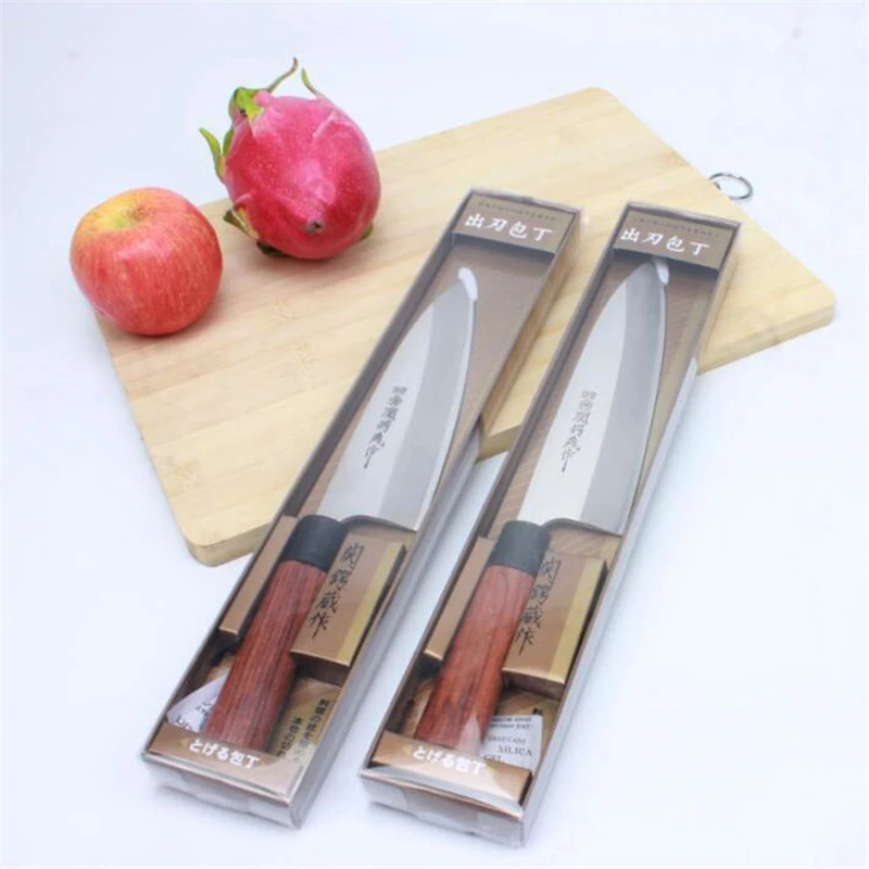 

Professional Japanese Deba Fish Head Knife Salmon Knife Sashimi Sushi Chef Kitchen Cooking Knives Sashimi Knife Fishing Knife