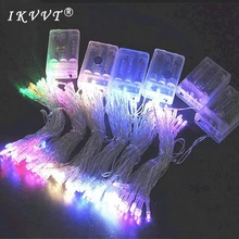 IKVVT Led String Lights1M 2M 3M 4M 5M Power Battery Fairy Lights Party Garden Holiday Wedding Christmas New Year Decoration IKVVT Led String Lights1M 2M 3M 4M 5M Power Battery Fairy Lights Party Garden Holiday Wedding Christmas New Year Decoration