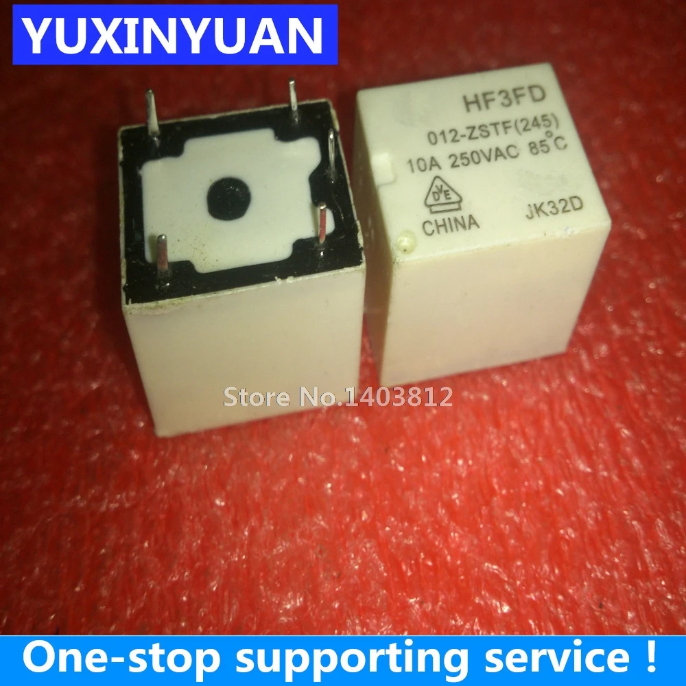 

HF3FD 012-ZSTF 5P 012-SZTF(245)10A 250VAC 85C DIP 10pcs/lot