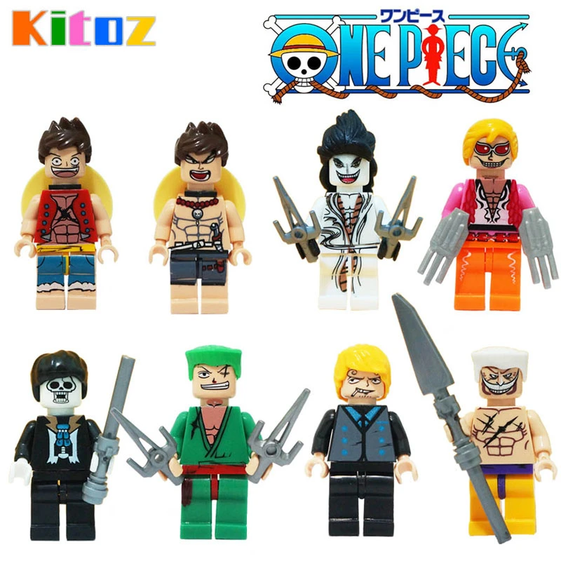 Kitoz日本アニメワンピースモンキー Dルフィロロノア ゾロナミウソップィサンジロビン図ビルディングブロック玩具 Aliexpress おもちゃ ホビー