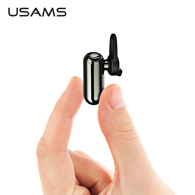 USAMS мини беспроводные Bluetooth наушники для iPhone samsung портативные вкладыши