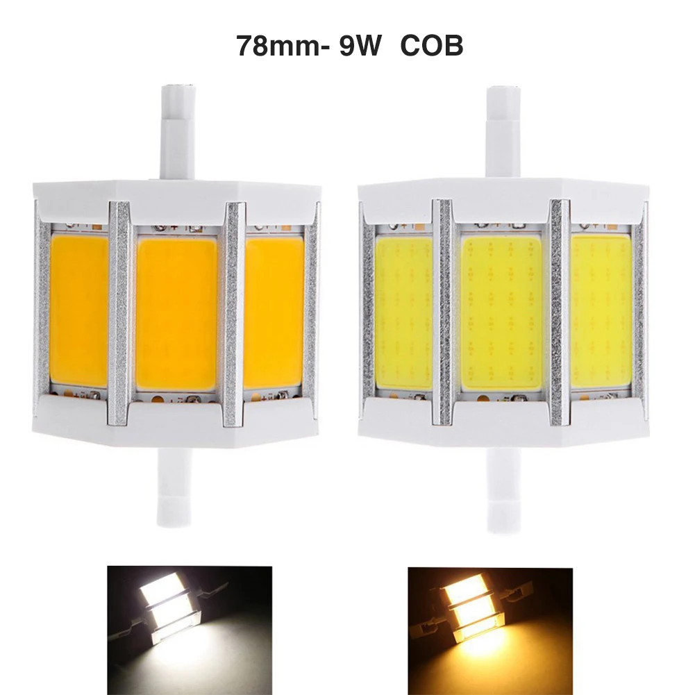 Новый R7S 9 Вт 13 Вт 15 Вт 20 Вт 85 ~ 265 В COB Светодиодный прожектор Замена архитектурных ламп Холодный/теплый белый для домашнего освещения
