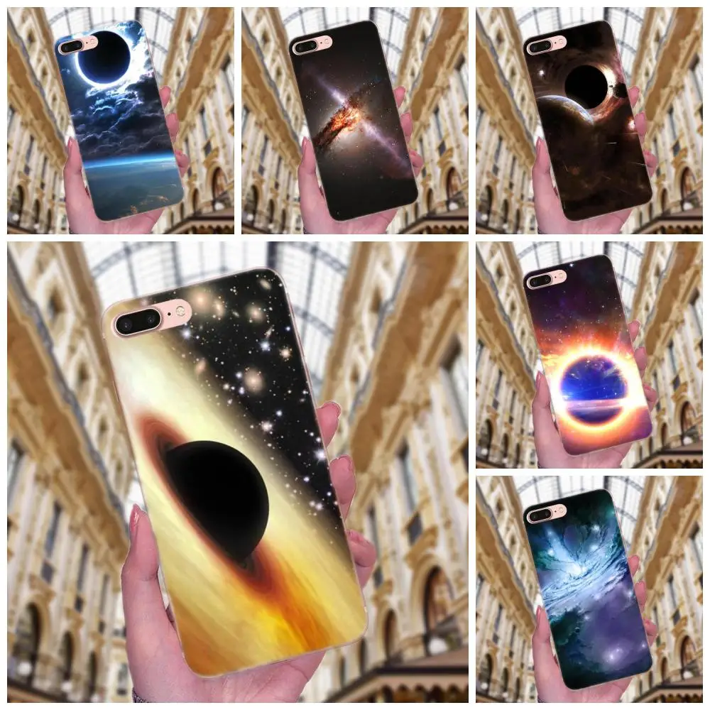 Black Hole Printed Luxury Cool Phone Case For Samsung Galaxy Note 5 8 9 S3 S4 S5 S6 S7 S8 S9 S10 mini Edge Plus Lite | Мобильные