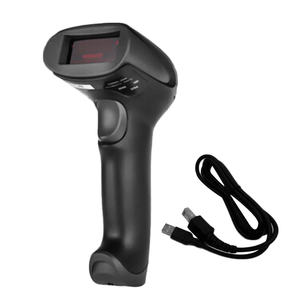 

USB 2.0 Handheld Barcode Reader ABS+PC Antiknock design Laser Bar Code Scanner for POS PC