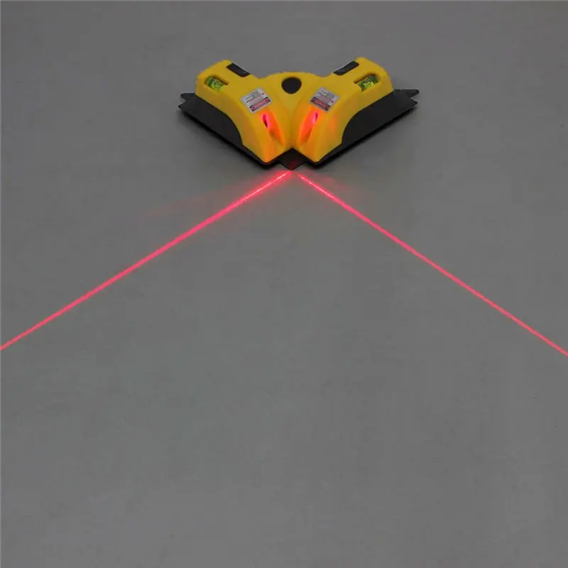 Right Angle 90 Degree Vertical Horizontal Laser Line Projection Square