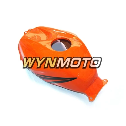 Мотоцикл Обтекатели Кузов для Honda CBR600RR F5 2005 Год 2006 Оранжевый Черный пламя ABS Пластик инъекций Спортбайк обтекатель