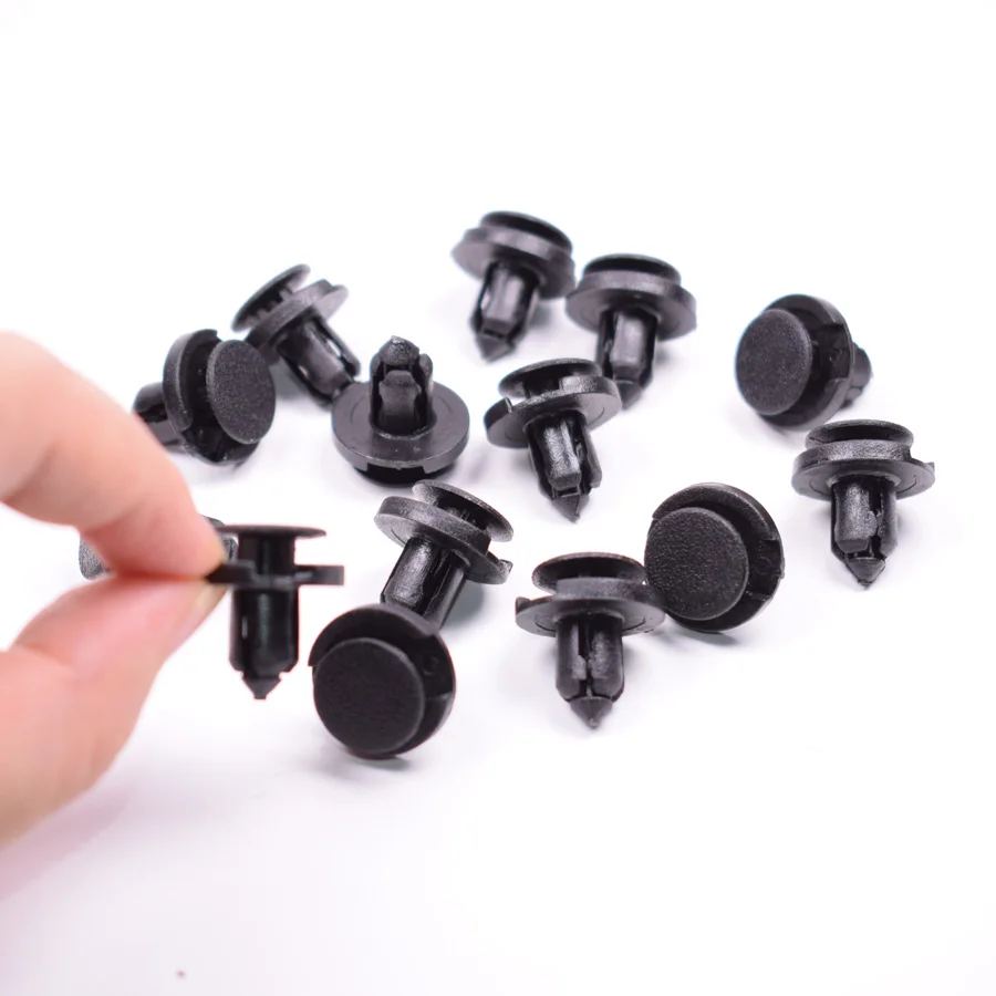 Andifany 6mm X 12mm Rivetti in Plastica per Auto Clip da Auto 50 Pezzi