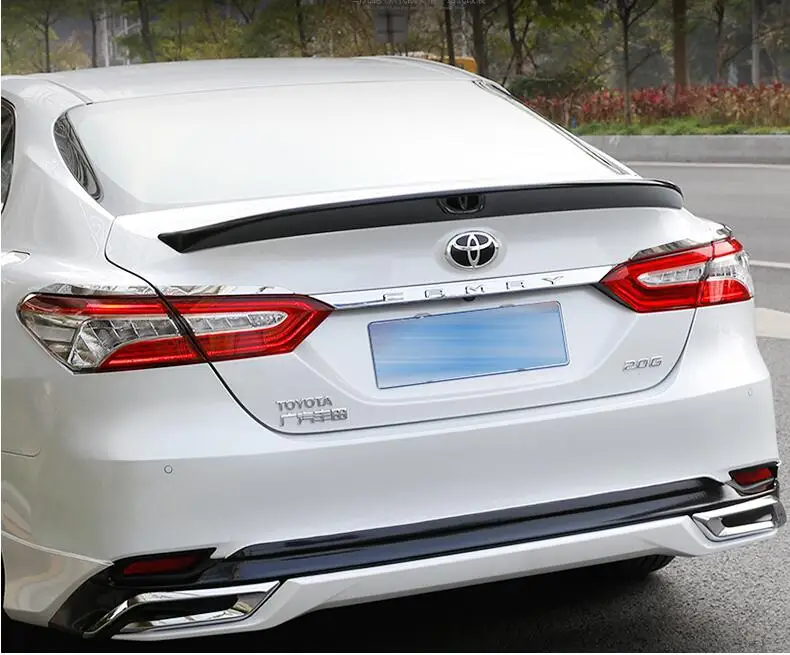 

NEW ABS PAINT CAR REAR WING TRUNK LIP BIG SPOILER FOR 18 19 Toyota Camry 2018 2019 by EMS