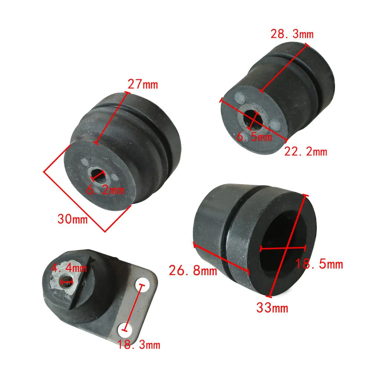 

Annular Buffer &AV Mount Buffer Fit STIHL Chainsaw 064 066 MS640 MS660