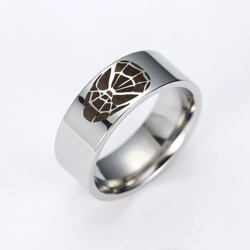 1PC Retail spider-man spider knight ring steel Finger ring Wholesale Dropshipping