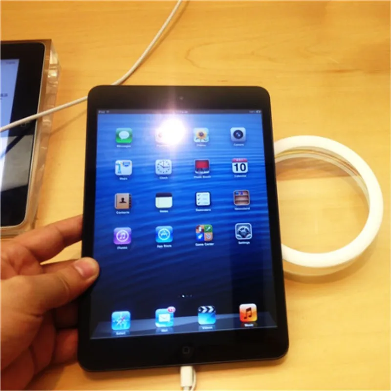 

(8 pcs/lot) diameter 10cm 12cm 15cm Crystal Solid Acrylic Round Universal Base For Ipad Tablet Desktop Display Holder