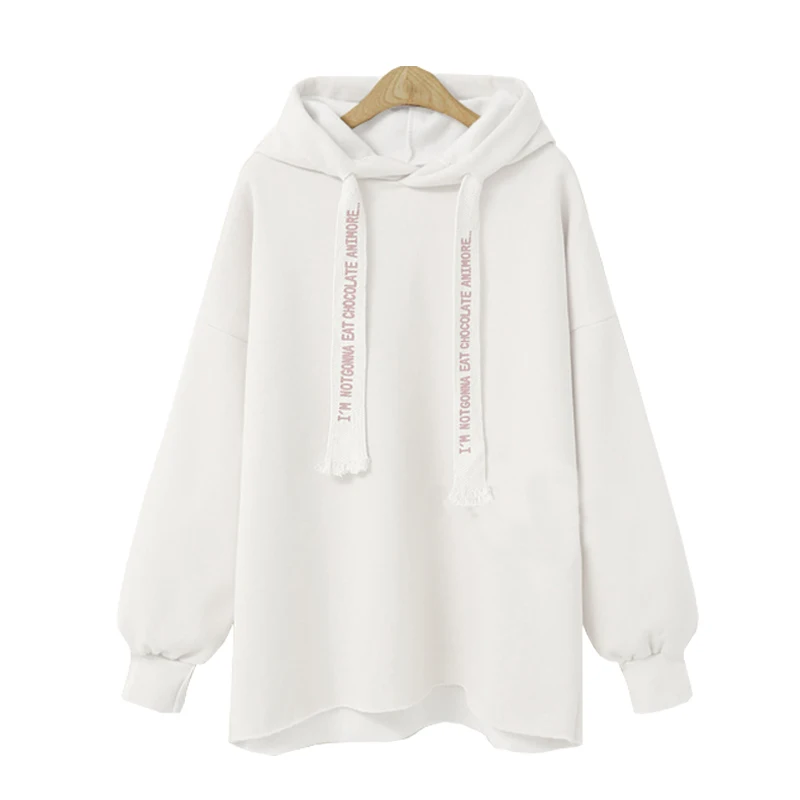AOTEMAN Autumn Winter Women Sweatshirt 2019 Casual Solid Warm Loose Hoodies Sweatshirt Long Sleeve BF harajuku Plus Size 5XL AOTEMAN Autumn Winter Women Sweatshirt 2019 Casual Solid Warm Loose Hoodies Sweatshirt Long Sleeve BF harajuku Plus Size 5XL