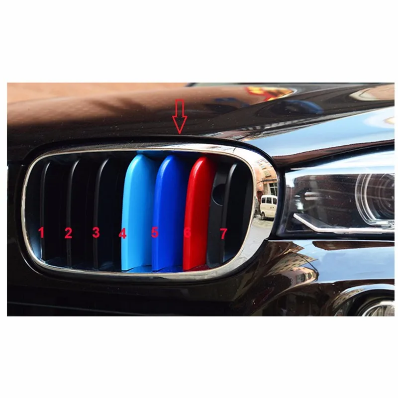 Car-Front-Grille-Trim-Strips-Grills-Cover-Performance-Decoration-Stickers-For-BMW-X5-X6-2014-to (1)