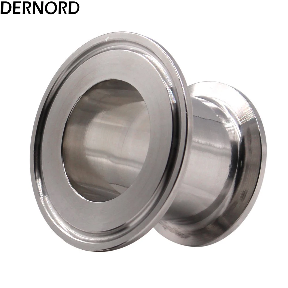 DERNORD tri clamp 1 5*2 ''Сантехнический фитинг Конец Крышки редуктор CLAMP Клевер