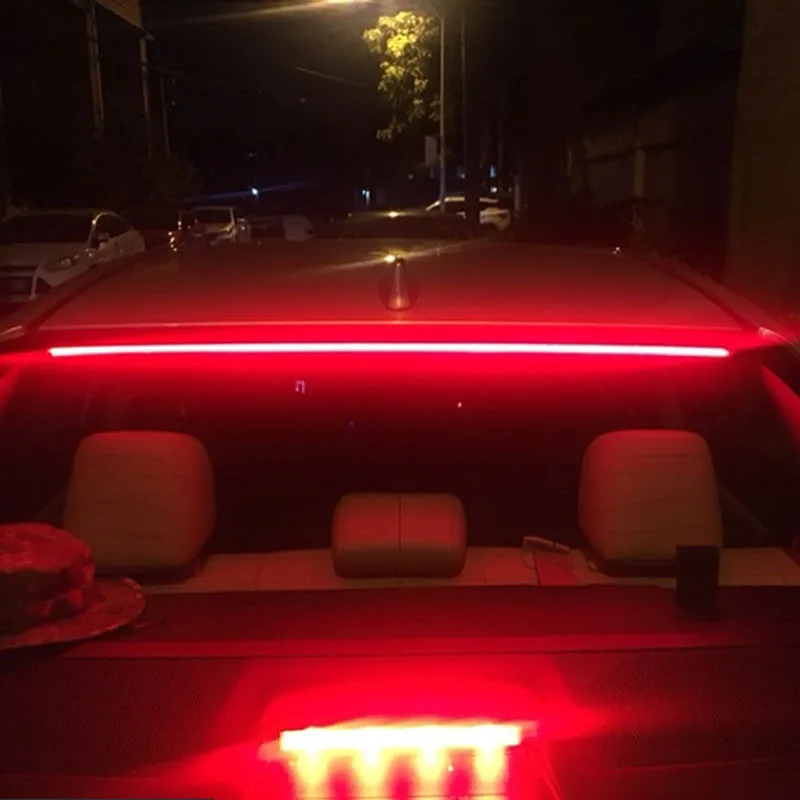 

Automobile High Position Brake Light Rear-end Collision Preventing Decoration light Car Interior Led Accessories