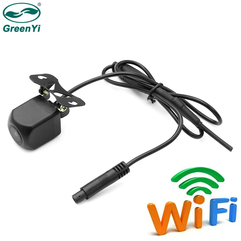 

GreenYi New Tech Mini WiFi Car Back Up Camera Waterproof Rear View Camera Easy Installation Convenient to Use