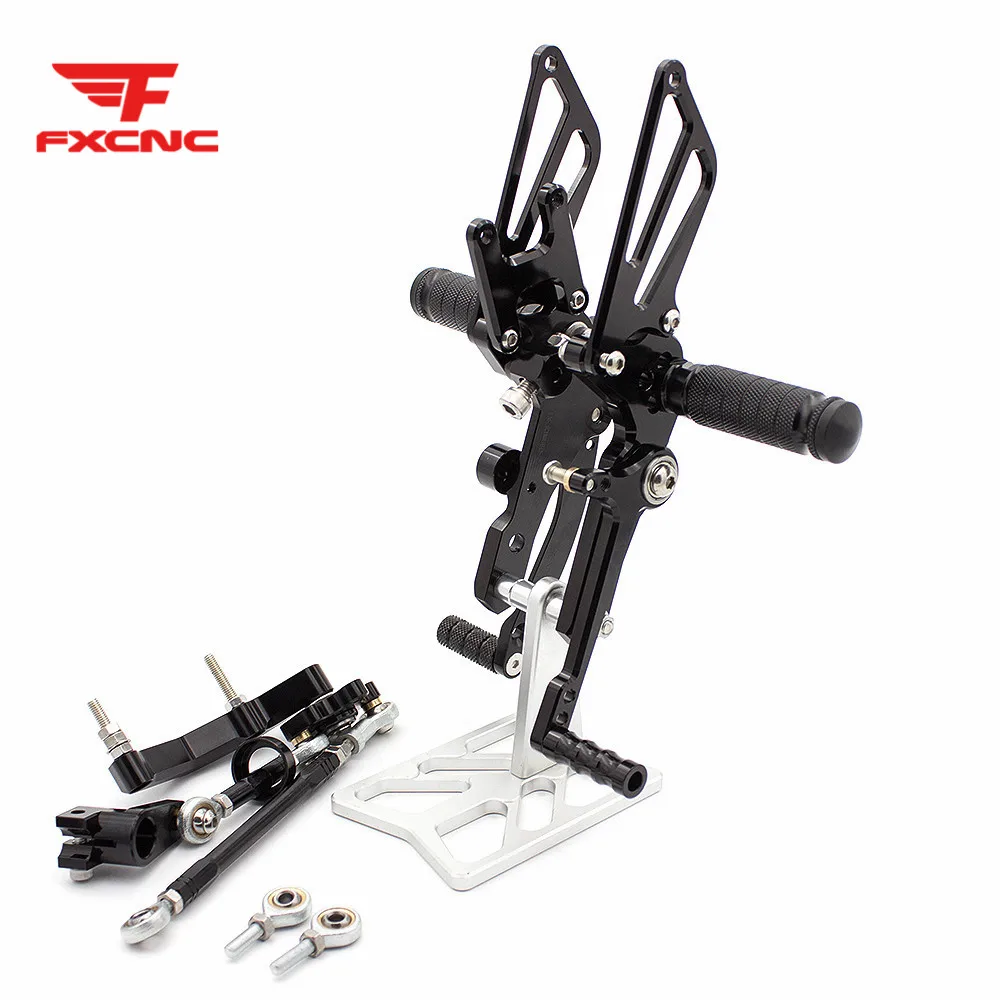 

FOR KTM 690 duke R 2008 - 2011 2010 2009 CNC Aluminum Alloy Motorcycle footrest footpeg pedal foot peg Rearset Rear Set