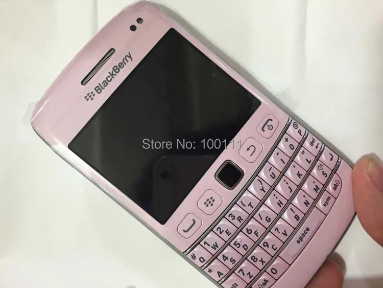 Разблокированный сенсорный экран Blackberry Bold 9790 мобильный телефон QWERTY клавиатура черный цвет розовый цвет