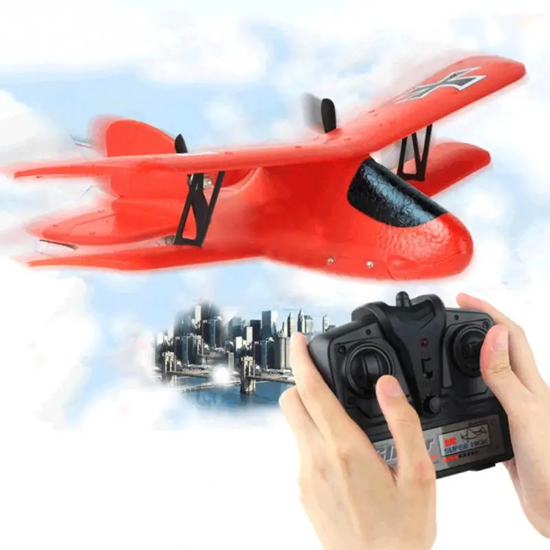 RC Plane 80m Distance Toys Kids Children Gift RC Plane Outdoor Remote