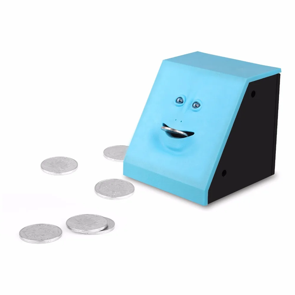 ABEDOE лицо деньги автоматическая коробка экономия денег жевательной резинки, свинья-копилка для Кошка Сейф экономии денег для детей машина для изготовления конфет