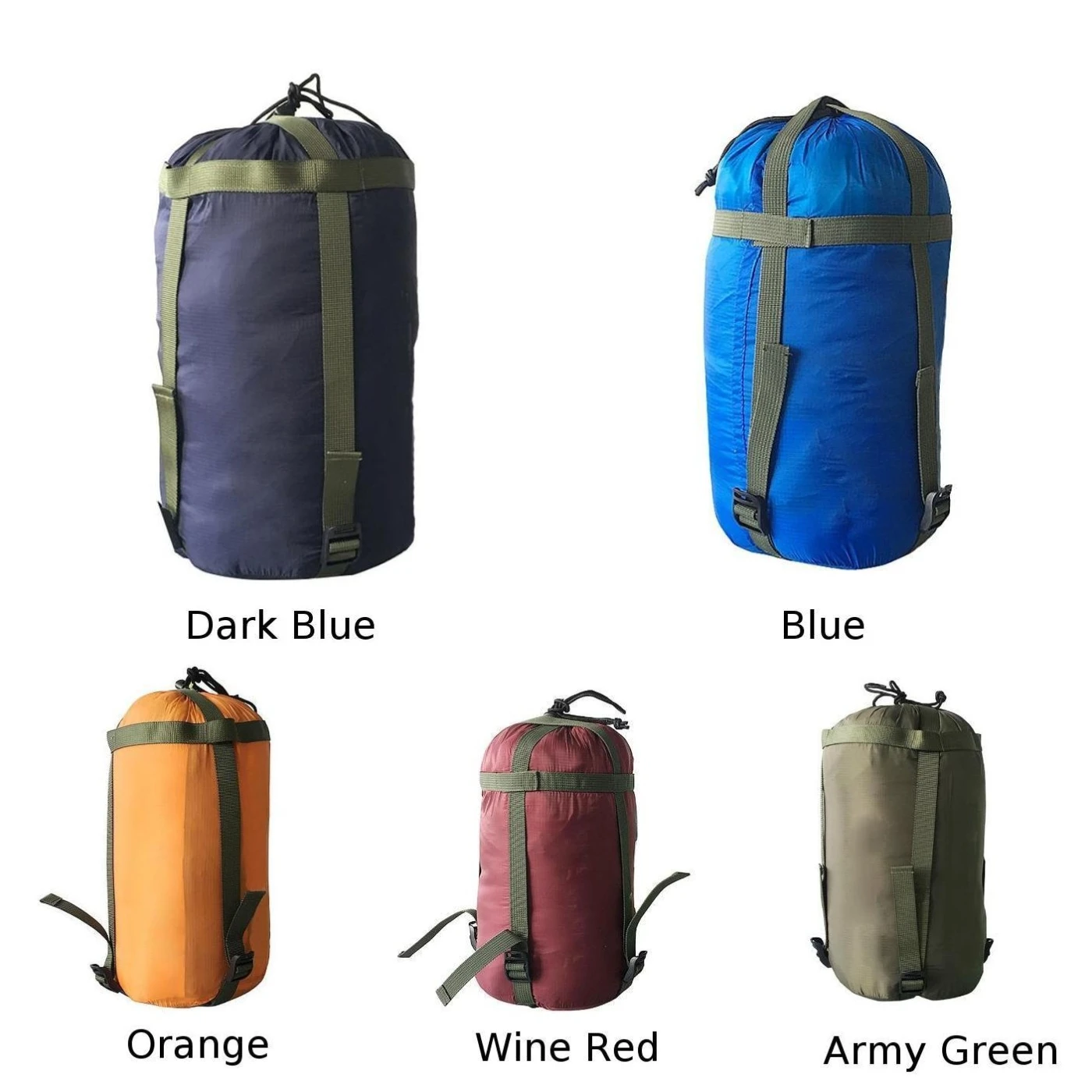 Waterproof Compression Stuff Sack Outdoor Camping Sleeping Bag Pouch Storage Sleeping Bags