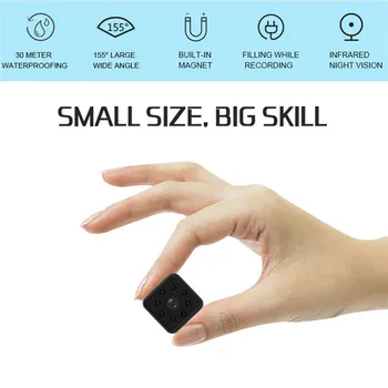 

SQ23 1080P (Full-HD) aerial camera sports camera portable DV mini wifi waterproof camera HD night vision mini cam lens