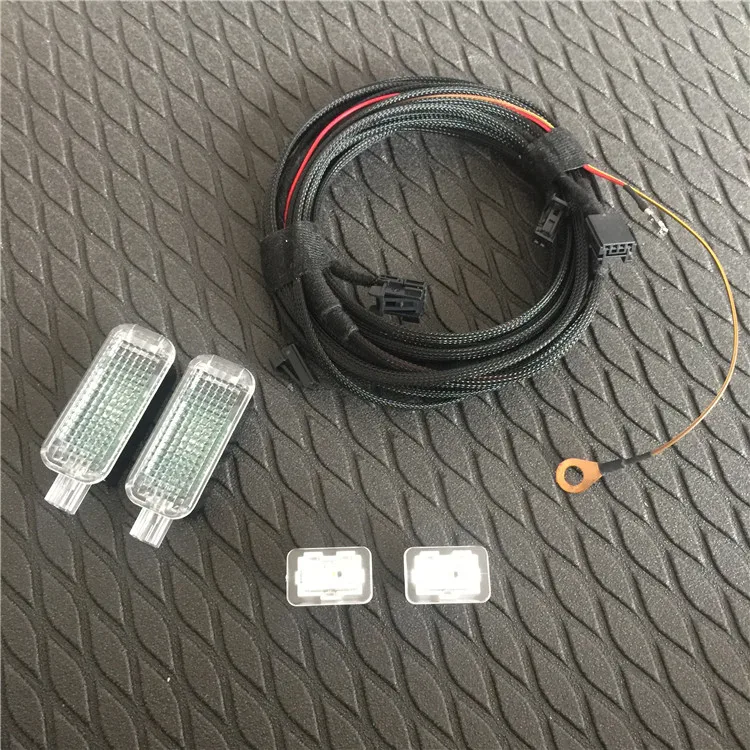

1 Set For Audi A3 S3 8V LED foot Light 8VD 919 309 A+ 8UD 947 409 package