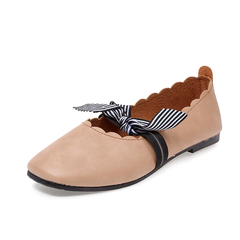 moccasin ballet flats