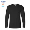 GILDAN 764000 3Pcs Men 100% Cotton T-shirts Solid Long Sleeve O-Neck T Shirt Mens Tops Tees Basic Winter Autumn TShirts Male ► Photo 2/6