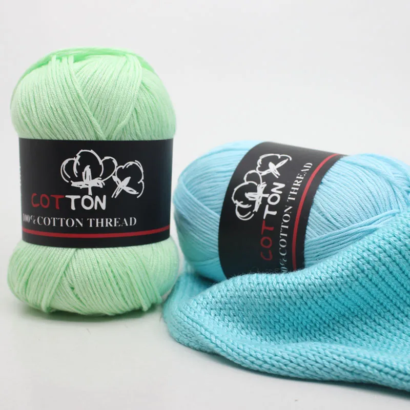 Us 1 67 16 Off 100 Cotton Yarn Warm Baby Wool Yarn For Knitting Children Hand Knitted Yarn Knit Blanket Crochet Yarn Diy In Yarn From Home Garden