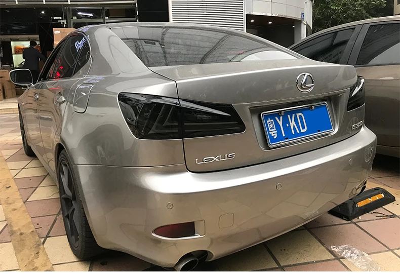 Автомобильный Стайлинг задний фонарь для Lexus IS250 задние фонари 2006-2012 IS300 светодиодный задний фонарь дизайн DRL тормоз заднего хода авто аксессуары