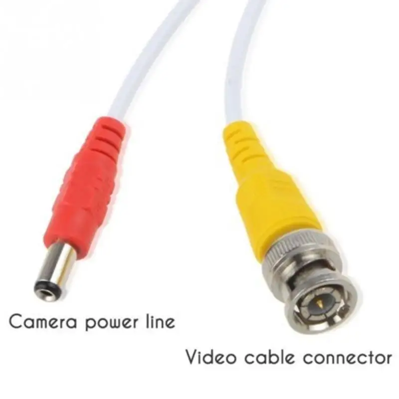 New CCTV Camera Accessories BNC Power Video Siamese Cable for Surveillance DVR Kit Length 1m 5m 10m 20m 30m