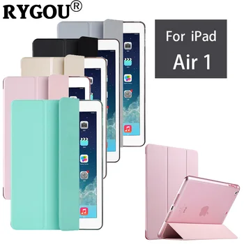 

For iPad Air 9.7" Case, Lightweight Smart Slim Shell Standing Cover with Translucent Back Protector Supports Auto Wake/Sleep