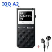 Hi-Fi плеер со встроенным динамиком может играть 100 часов Hi-Fi динамик iqq A2 londspeaker MP 3 плеер с радио fm MP-3 Walkman