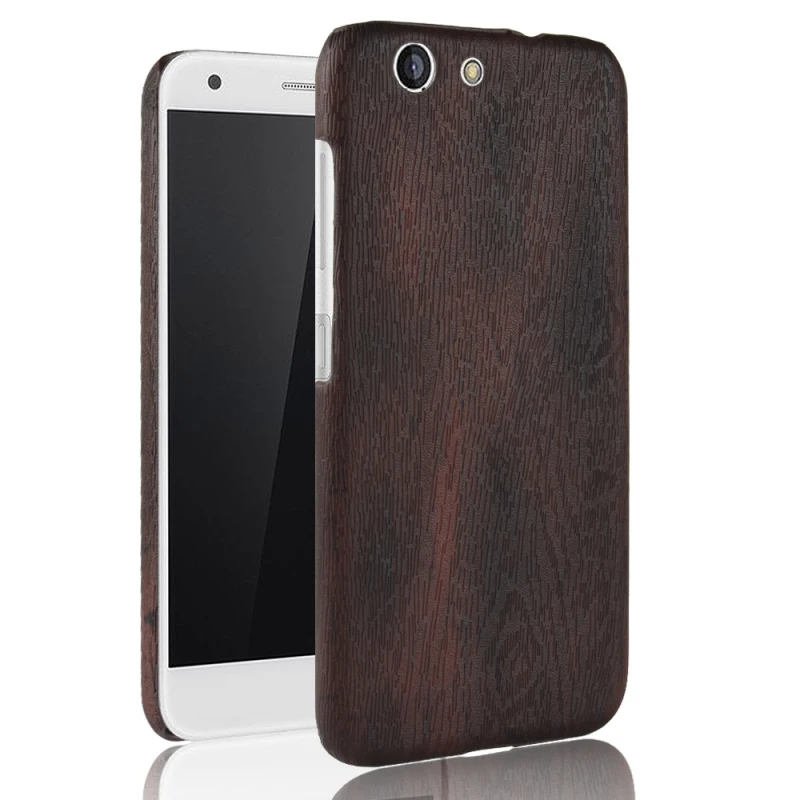 ZTE Blade A512 Z10 5.2inch Wood grain PU leather +PC case_1
