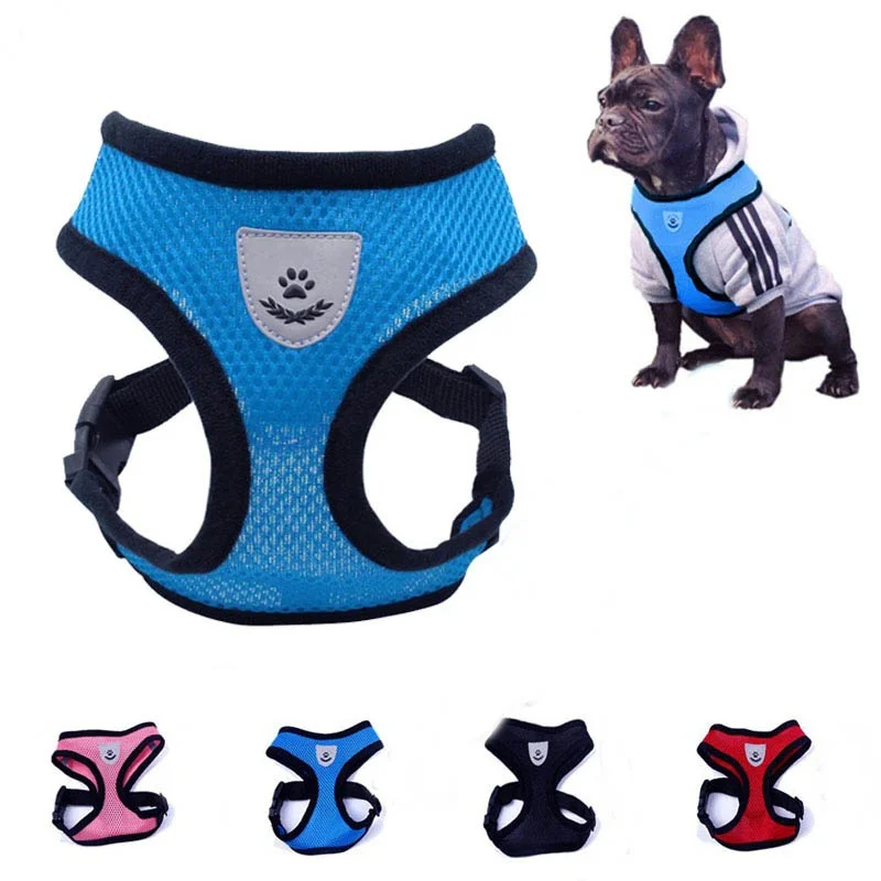 Dog Harness Dog Adjustable Breathable Dog Cat Collar Mesh Vest Harness for Dos Puppy Pet Chihuahua Chest Strap Dog Accessories Dog Harness Dog Adjustable Breathable Dog Cat Collar Mesh Vest Harness for Dos Puppy Pet Chihuahua Chest Strap Dog Accessories