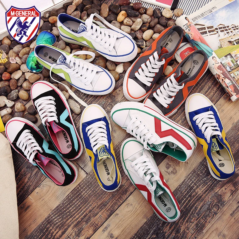 M.GEGERAL Women Canvas Shoes Girls Fashion Skate Shoes Casual Shoes