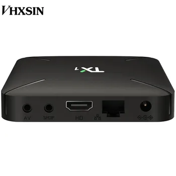 

VHXSIN 50 PCS/LOT TX1 Android Tv Box allwinner h3 quad core 1gb Ddr3 8gb Hot Sale
