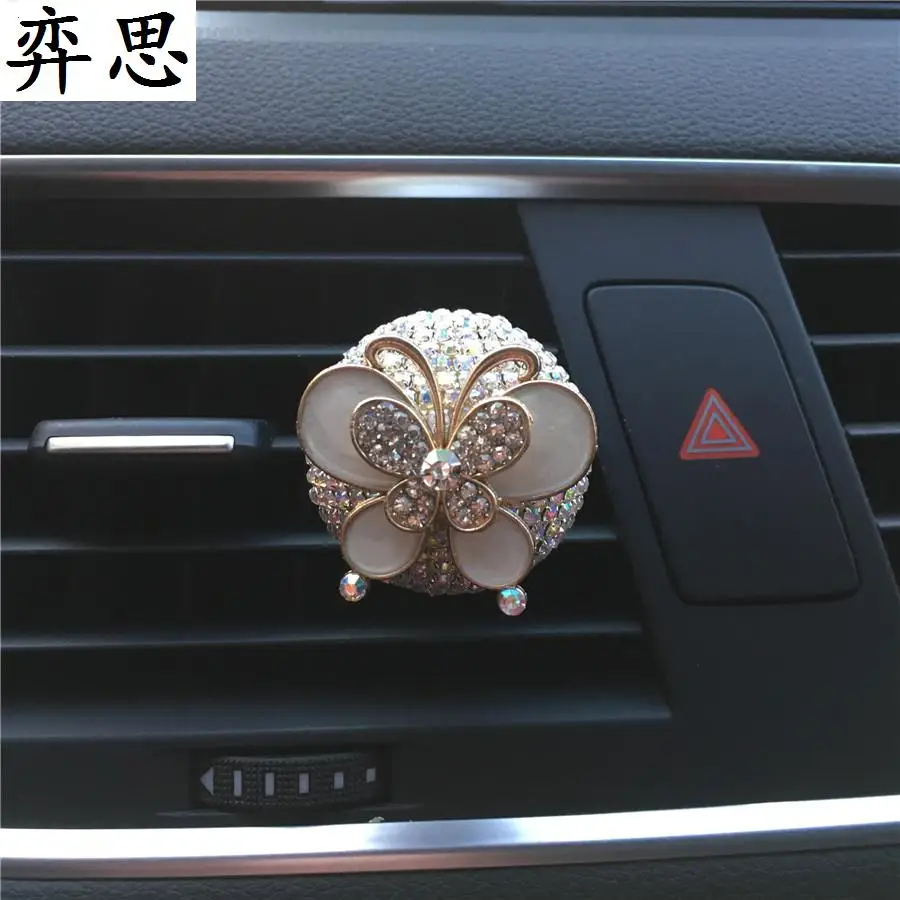 

Lovely diamond ball Colorful butterflies and dragonflies Automobile styling Ladies car perfume Ornaments car air freshener