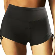 Женские компрессионные шорты для йоги спортивный Спортзал Фитнес Бег попа с высокой талией для йоги Короткие боковые Чехлы для телефона