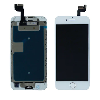 

KUERT LCD 4.7 Inch For iPhone 6S LCD Display Screen Digitizer Touch Panel Glass Sensor Assembly with Frame No Dead Pixel