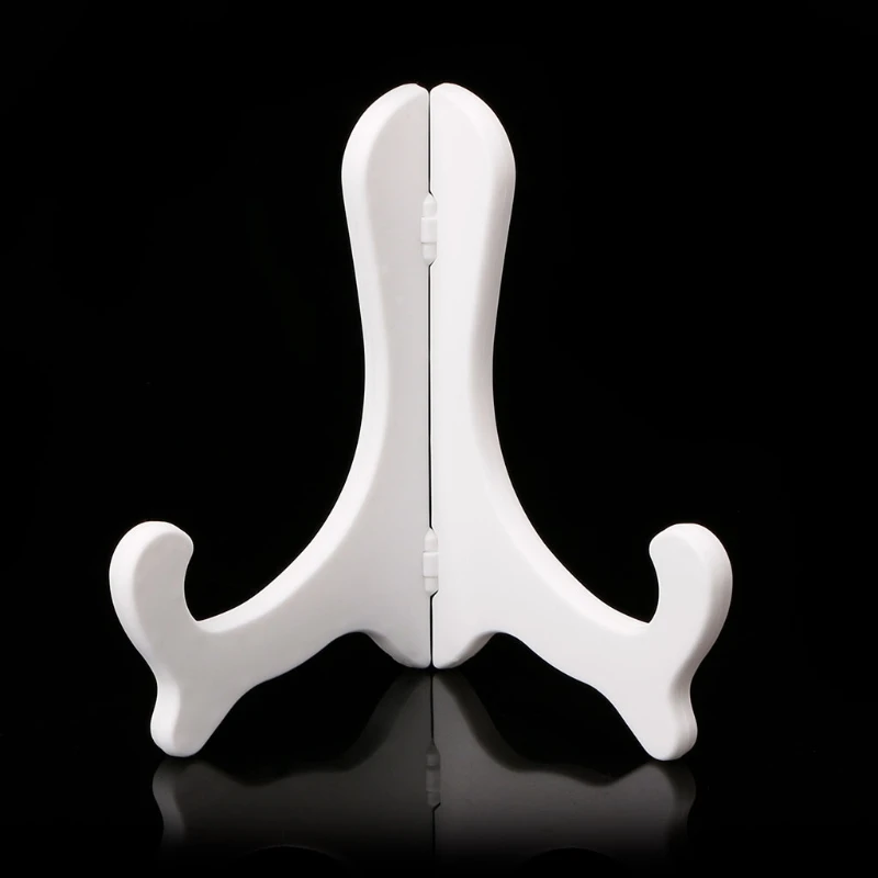 

6 Inch Tall Plastic Display Stand Holder Easels For Plates Photos Tea Tray