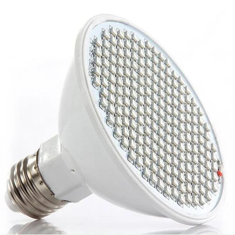 2 pcs 200 LEDs E27 LED Plant Grow Light Lamp Growing Lights Bulbs for Hydroponics indoor Flower Pla - 32796259520