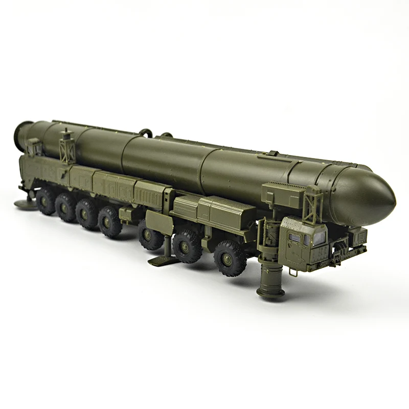 1/72 4d сборная Военная S-300 система баллистических ракеток SA-10 Grumble RT-2PM Topol Diecasts модель грузовика набор строительных игрушек