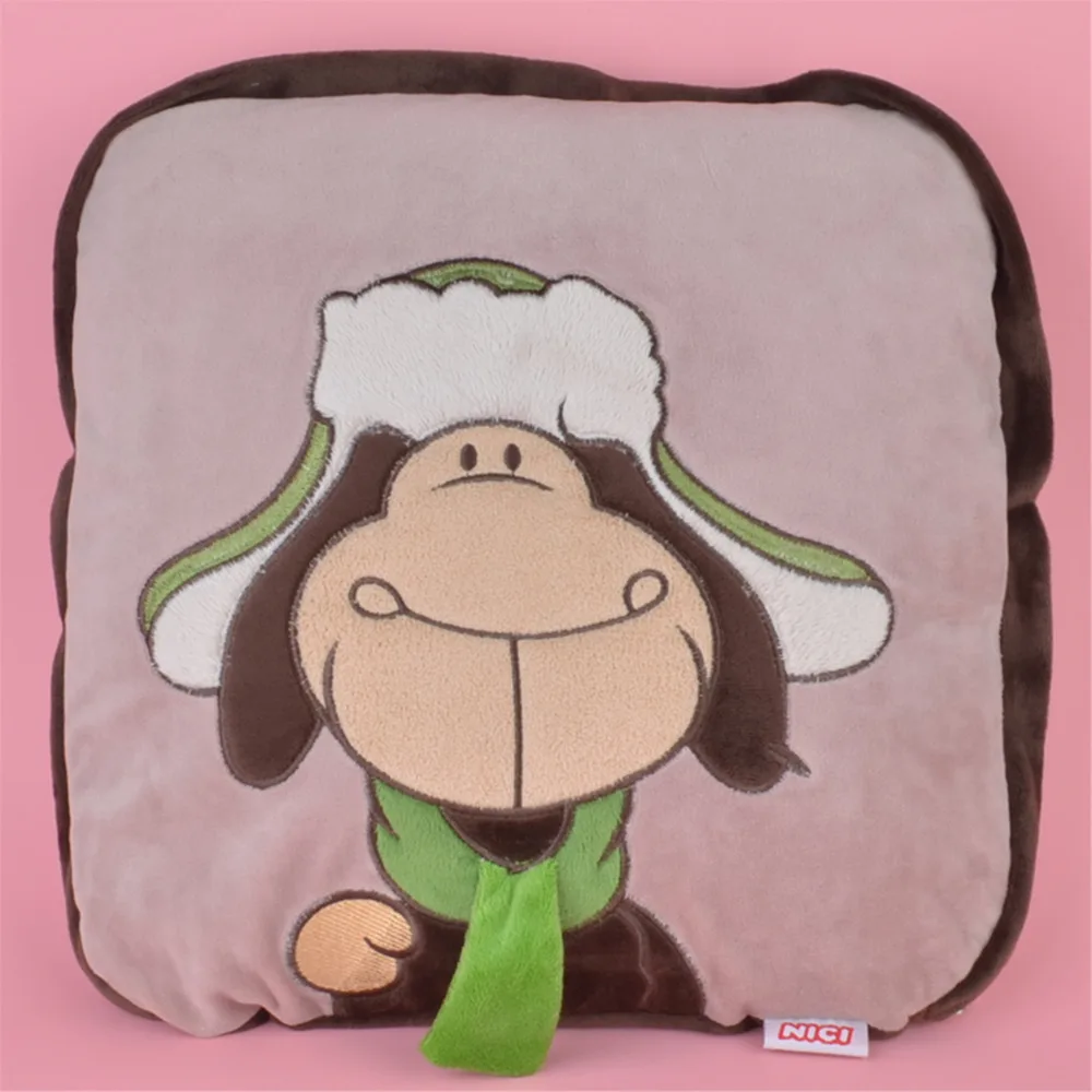2 in 1 Multi-function Hat Sheep Plush Cushion, Kids Child Plush Blanket Pillow Gift Free Shipping