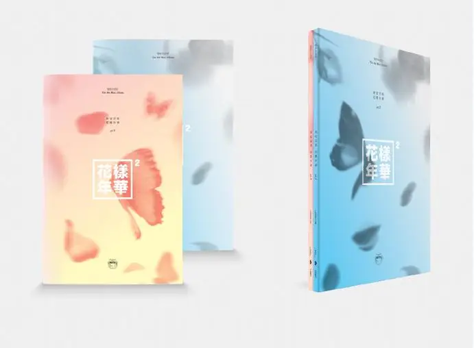 Blue/Peach BTS - The Most Beautiful Moment in Life pt.2 (4th mini album)